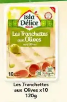 Hmarket Les tranchettes aux olives x10 offre