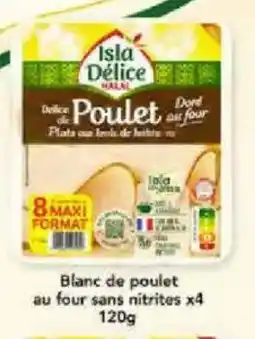 Hmarket Blanc de poulet au four sans nitrites x4 offre