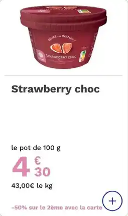 Picard Strawberry choc offre