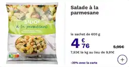 Picard Salade à la parmesane offre