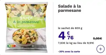 Salade à la parmesane