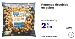 Picard Pommes rissolées en cubes offre