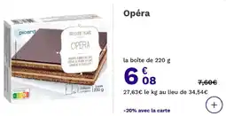 Picard Opéra offre