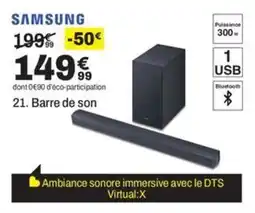 BUT SAMSUNG Barre de son offre