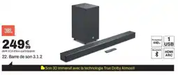 BUT JBL Barre de son 3.1.2 offre