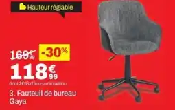 BUT Fauteuil de bureau Gaya offre