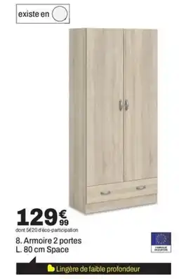 BUT Armoire 2 portes Space offre