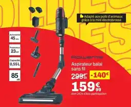 BUT ROWENTA Aspirateur balai sans fil offre