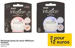 Zeeman Wilkinson recharge lames de rasoir offre