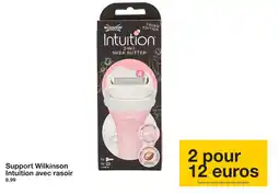 Zeeman Wilkinson support intuition avec rasoir offre