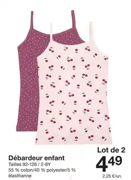 Zeeman Débardeur enfant offre