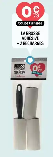 Centrakor La brosse adhésive +2 recharges offre