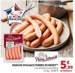 Super U Pierre schmidt - knacks d'alsace offre