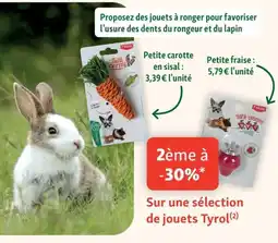 Maxi Zoo Sur une sélection de jouets tyrol offre