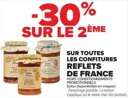 Carrefour Market SUR TOUTES LES CONFITURES REFLETS DE FRANCE offre