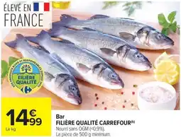 Carrefour Market Bar filière qualité carrefour offre