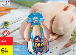 Carrefour Market Poulet fermier label rouge i.g.p. volaille du maine les fermiers de loué offre