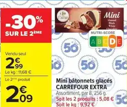 Carrefour Market Mini bâtonnets glacés carrefour extra offre