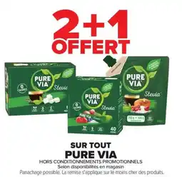 Carrefour Market SUR TOUT PURE VIA offre