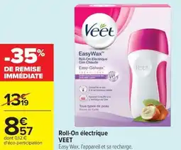 Carrefour Market Roll-on électrique veet offre