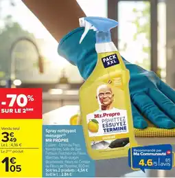 Carrefour Market Spray nettoyant ménager mr propre offre