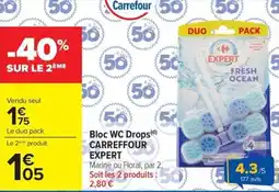Carrefour Market Bloc wc drops (d) carreffour expert offre