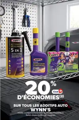 Carrefour Market SUR TOUS LES ADDITIFS AUTO WYNN'S offre