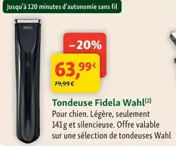 Maxi Zoo Tondeuse fidela wahl offre