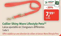 Maxi Zoo Collier shiny more lifestyle pets offre