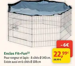 Maxi Zoo Enclos Fit+Fun offre