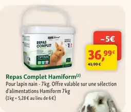 Maxi Zoo Repas Complet Hamiform offre