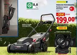 Lidl PARKSIDE PERFORMANCE Tondeuse à gazon électrique offre