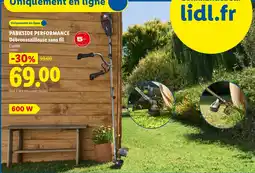 Lidl PARKSIDE PERFORMANCE Débroussailleuse sans fil offre