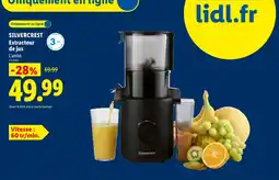 Lidl SILVERCREST Extracteur de jus offre