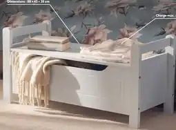 Lidl LIVARNO Banquette avec espace de rangement offre