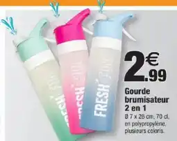 Bazarland Gourde brumisateur offre