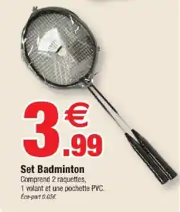 Bazarland Set badminton offre