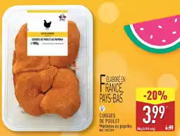 ALDI Cuisses de poulet au paprika offre