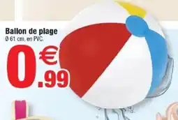 Bazarland Ballon de plage offre