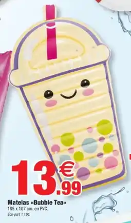 Bazarland Matelas bubble tea offre