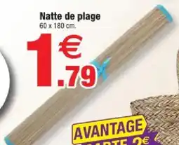 Bazarland Natte de plage offre