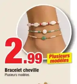 Bazarland Bracelet cheville offre