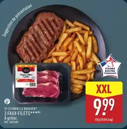ALDI ST-CLÉMENT LE BOUCHER 3 faux-filets offre