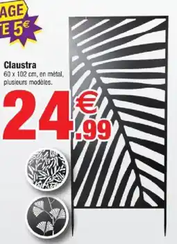Bazarland Claustra offre