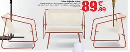 Bazarland Salon de jardin lina offre