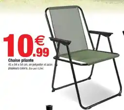 Bazarland Chaise pliante offre
