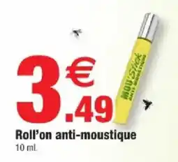 Bazarland Roll'on anti-moustique offre