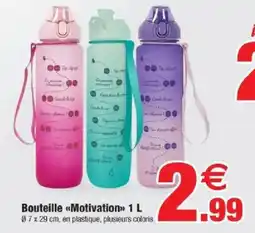 Bazarland Bouteille motivation offre