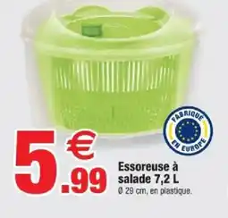 Bazarland Essoreuse à salade 7,2 L 029 cm offre