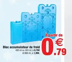 Bazarland Bloc accumulateur de froid offre